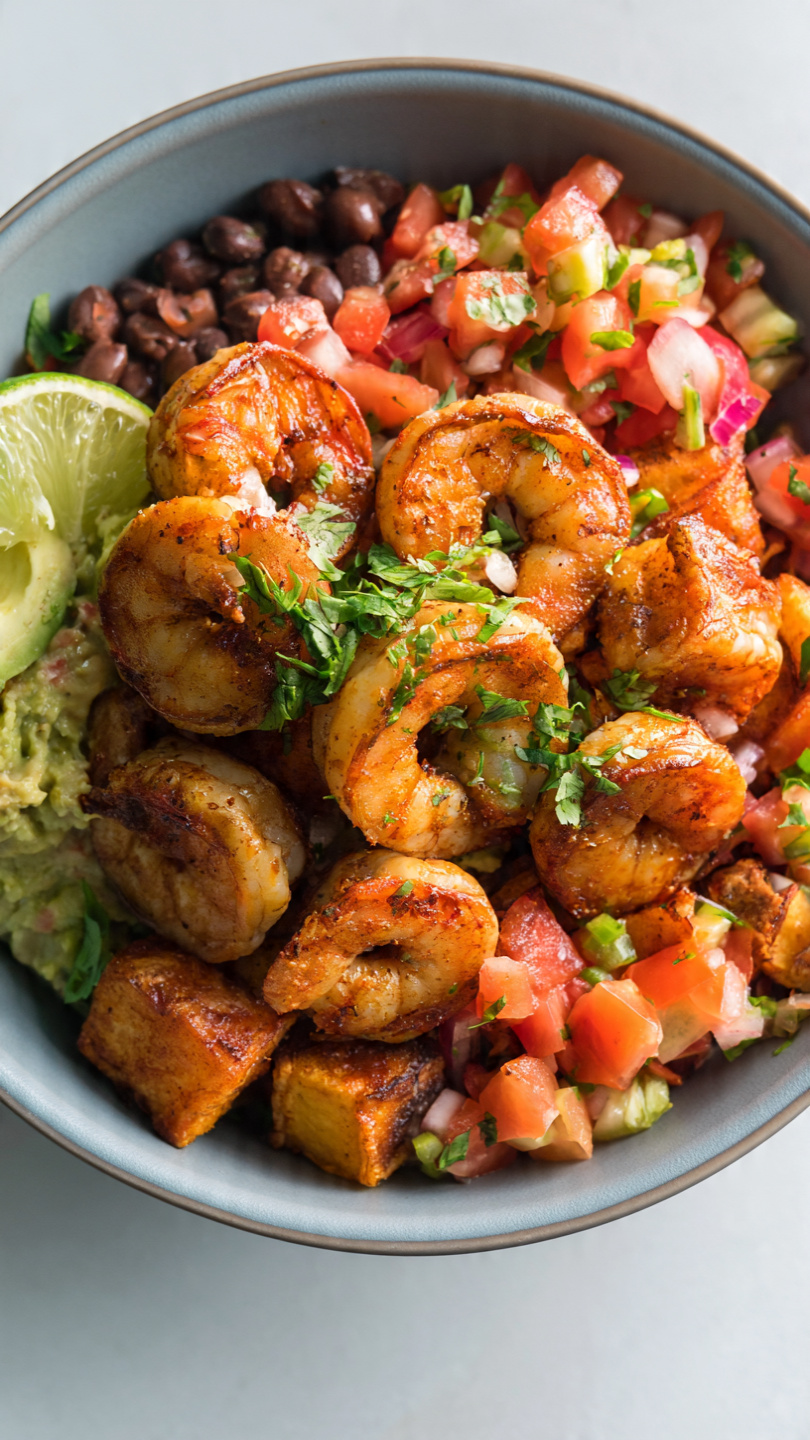 Shrimp Taco Bowl