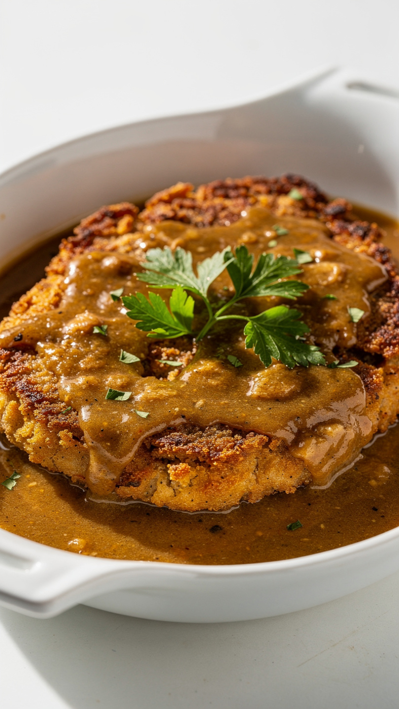 Country Fried Cubed Steak and Gravy