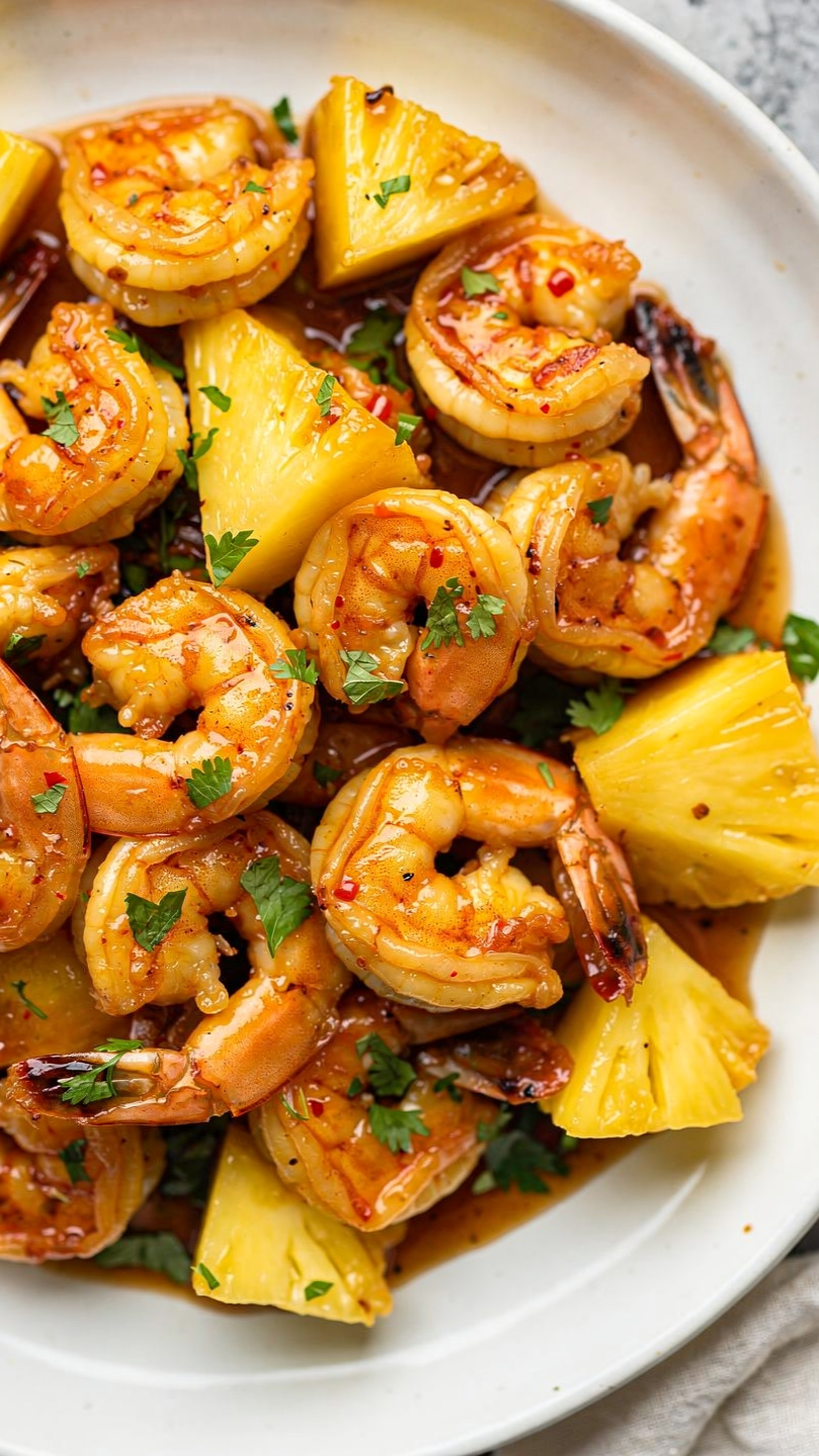 Sweet Chili Pineapple Shrimp